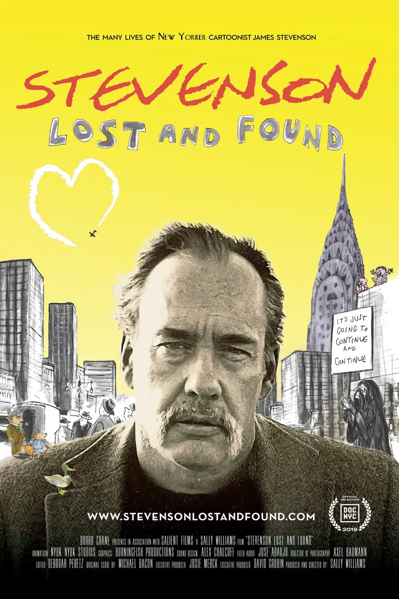 Stevenson - Lost and Found poster background