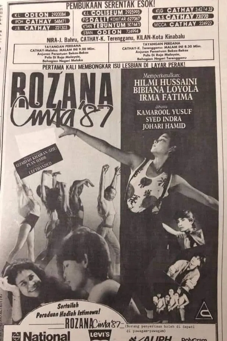 Rozana Cinta 87 poster background