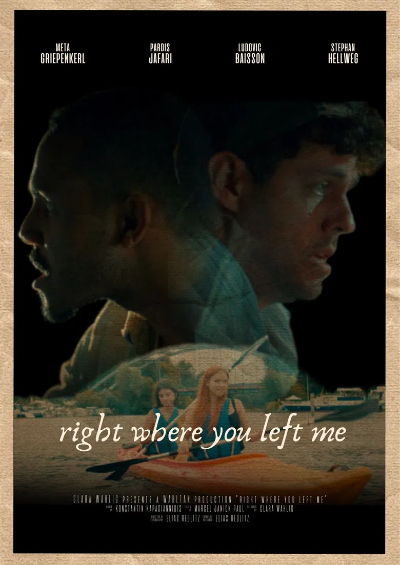 Right Where You Left Me poster background