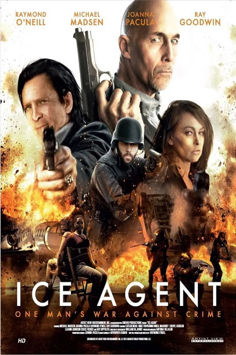 ICE Agent poster background