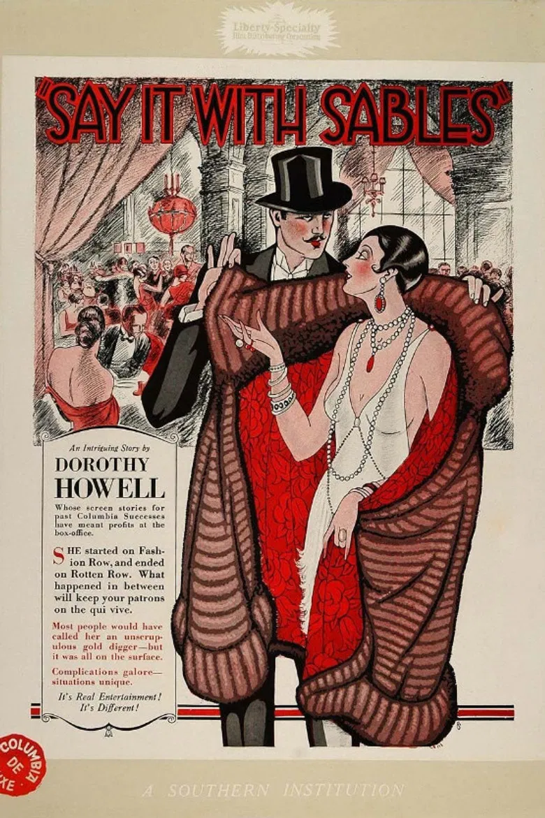 Say It with Sables poster background