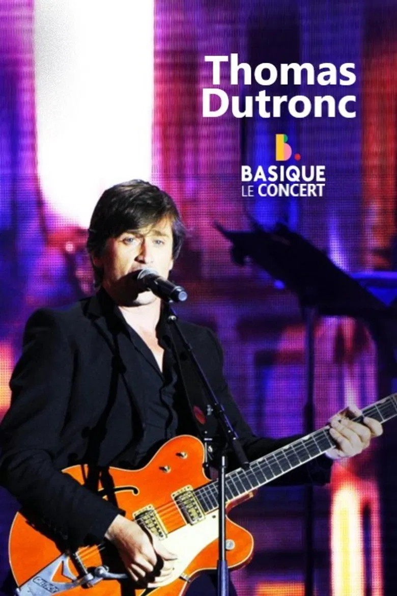 Thomas Dutronc - Basique le concert poster background