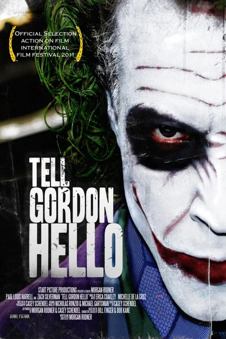 Tell Gordon Hello poster background