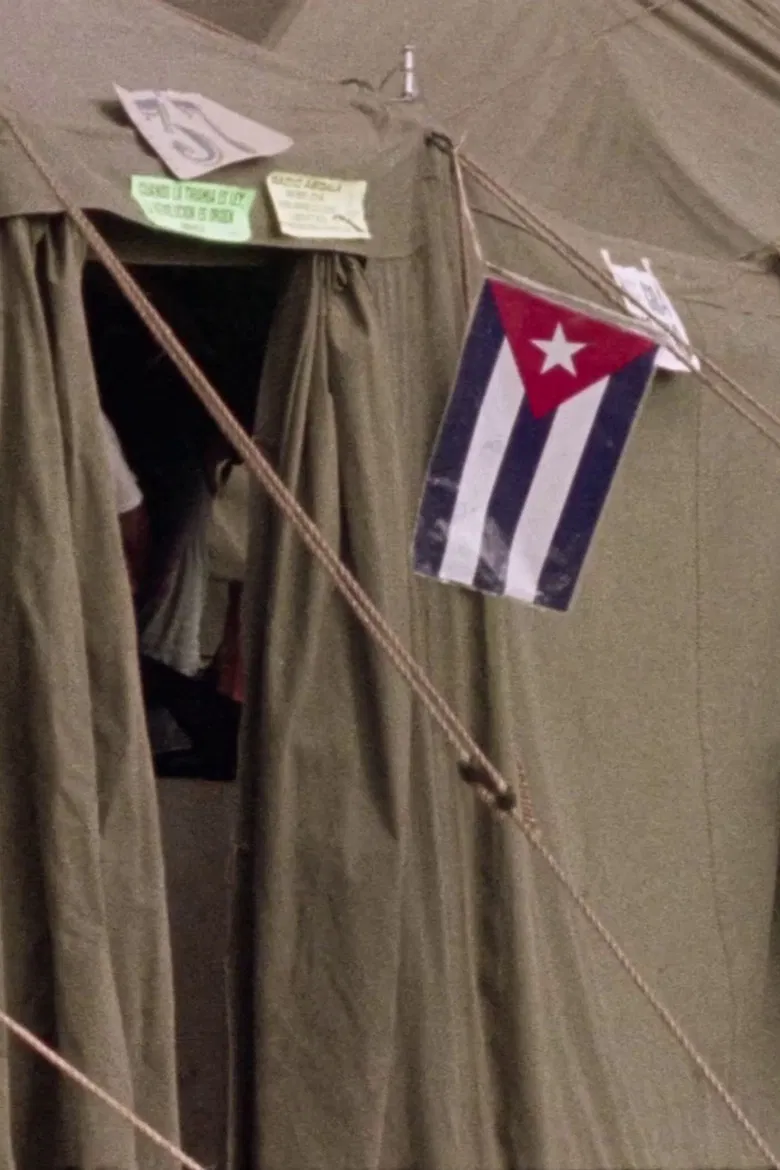 Tent City poster background