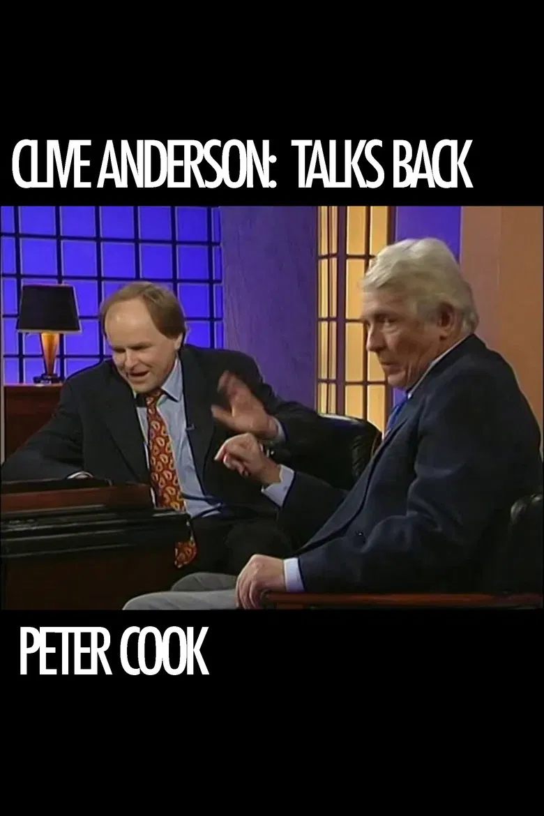 Clive Anderson Talks Back: Peter Cook poster background