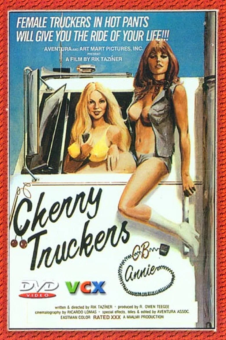 Cherry Truckers poster background