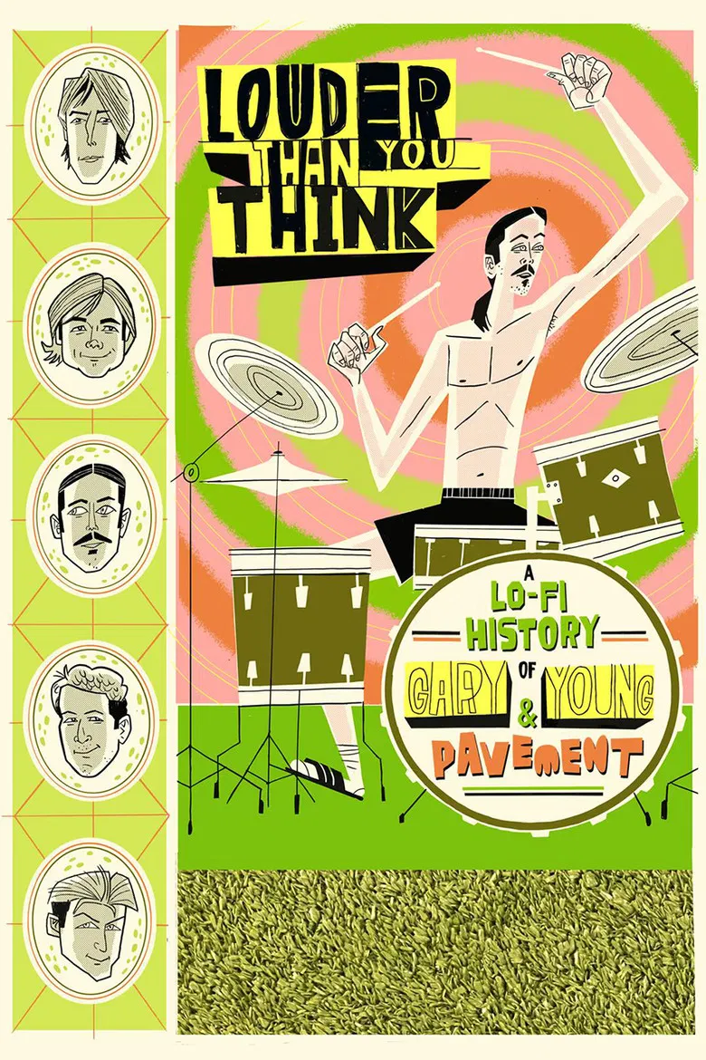 Louder Than You Think poster background