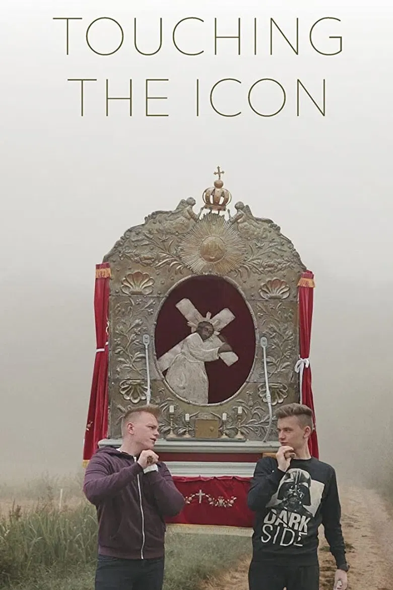Touching the Icon poster background