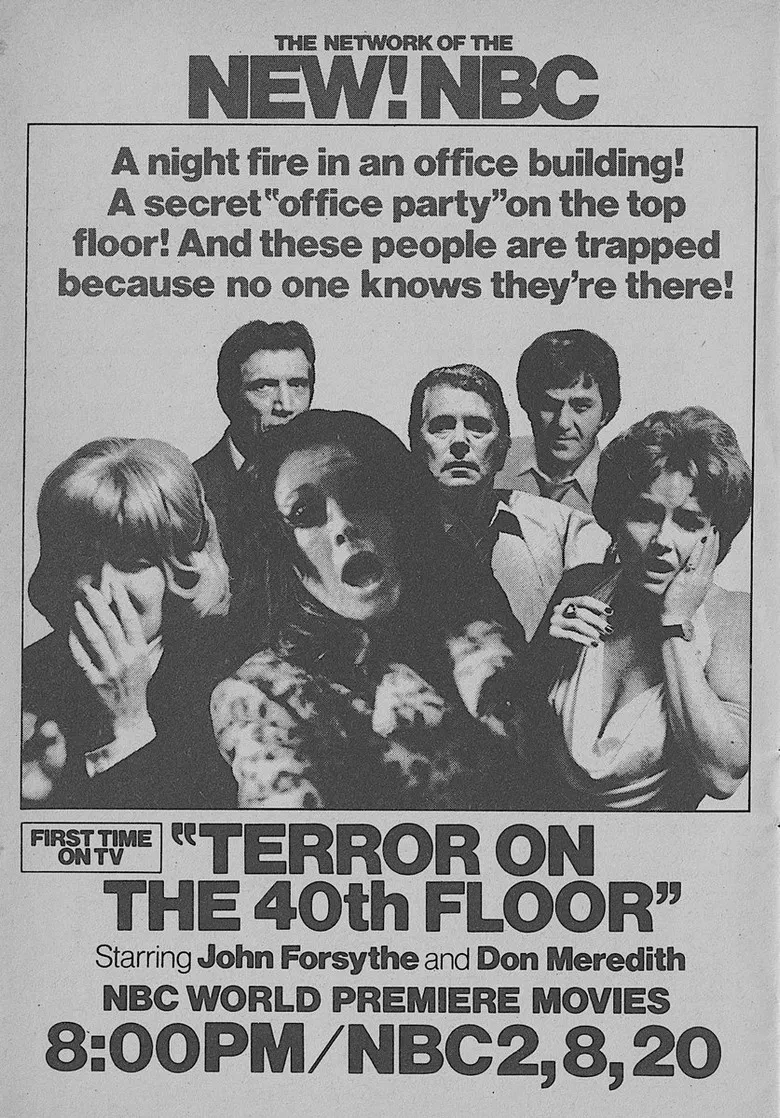 Terror on the 40th Floor poster background