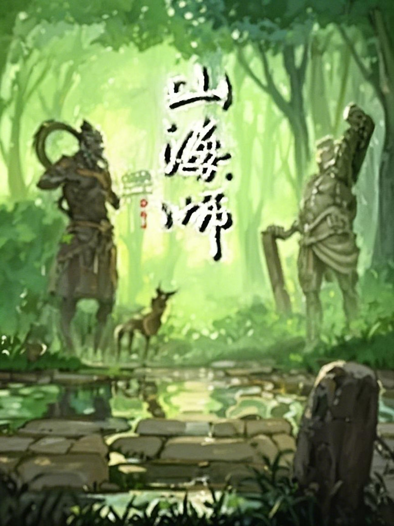 山海师 漫动画 poster background