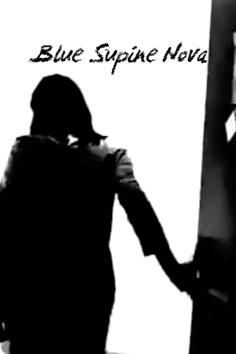 Blue Supine Nova poster background