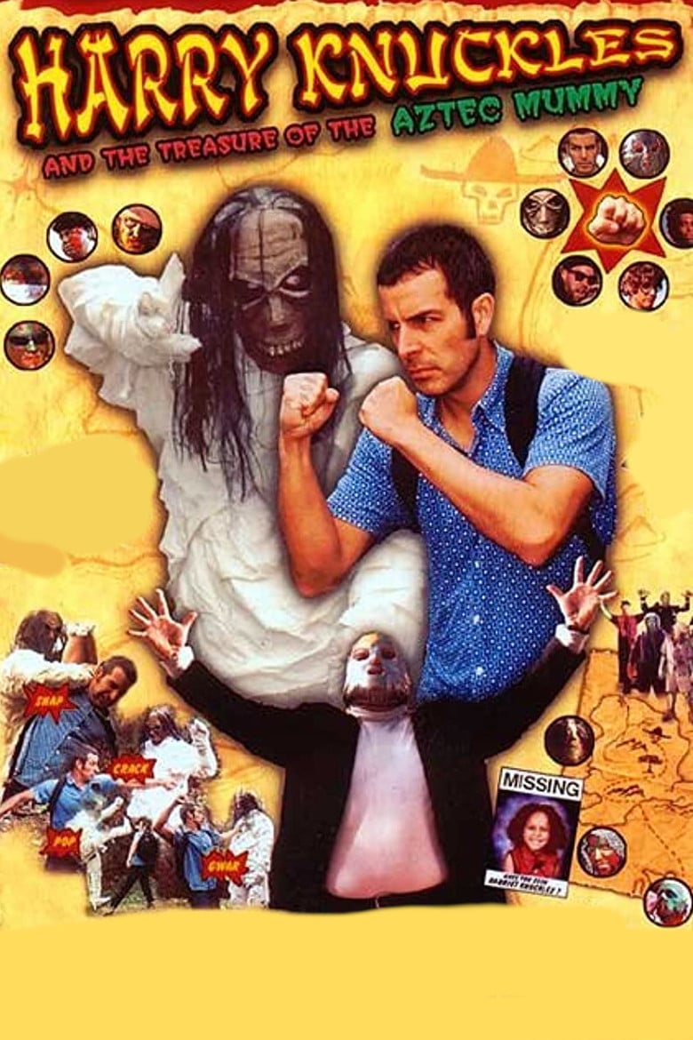 Harry Knuckles and the Treasure of the Aztec Mummy poster background