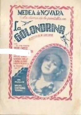 La golondrina poster background