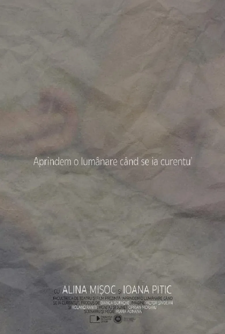 WE'LL LIGHT A CANDLE WHEN THE LIGHTS GO OUT poster background