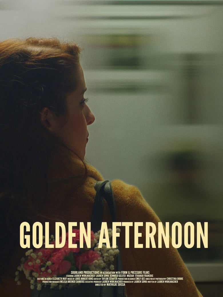 Golden Afternoon poster background