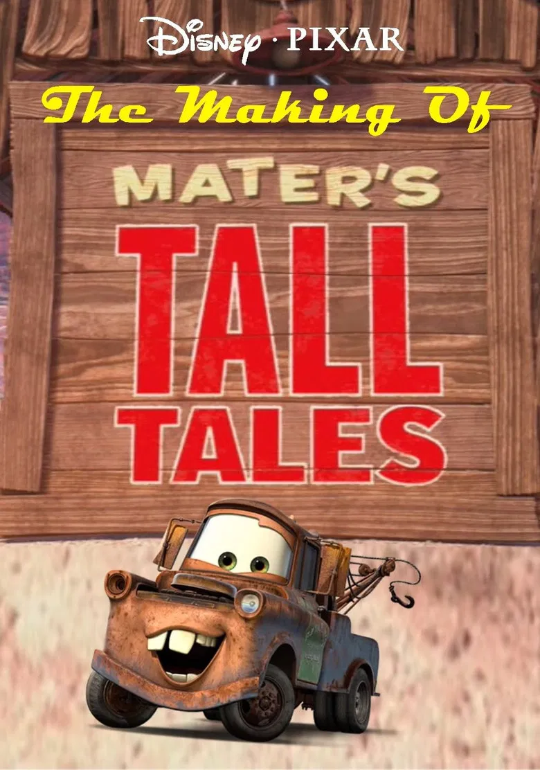 The Making of Mater's Tall Tales poster background