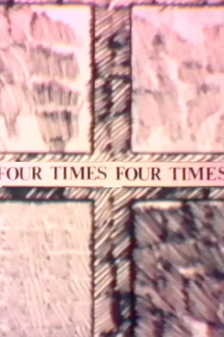 Four times four times (4 x 4 x) poster background