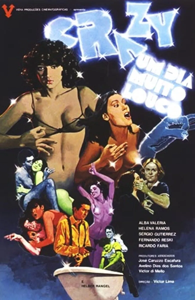 Crazy - Um Dia Muito Louco poster background