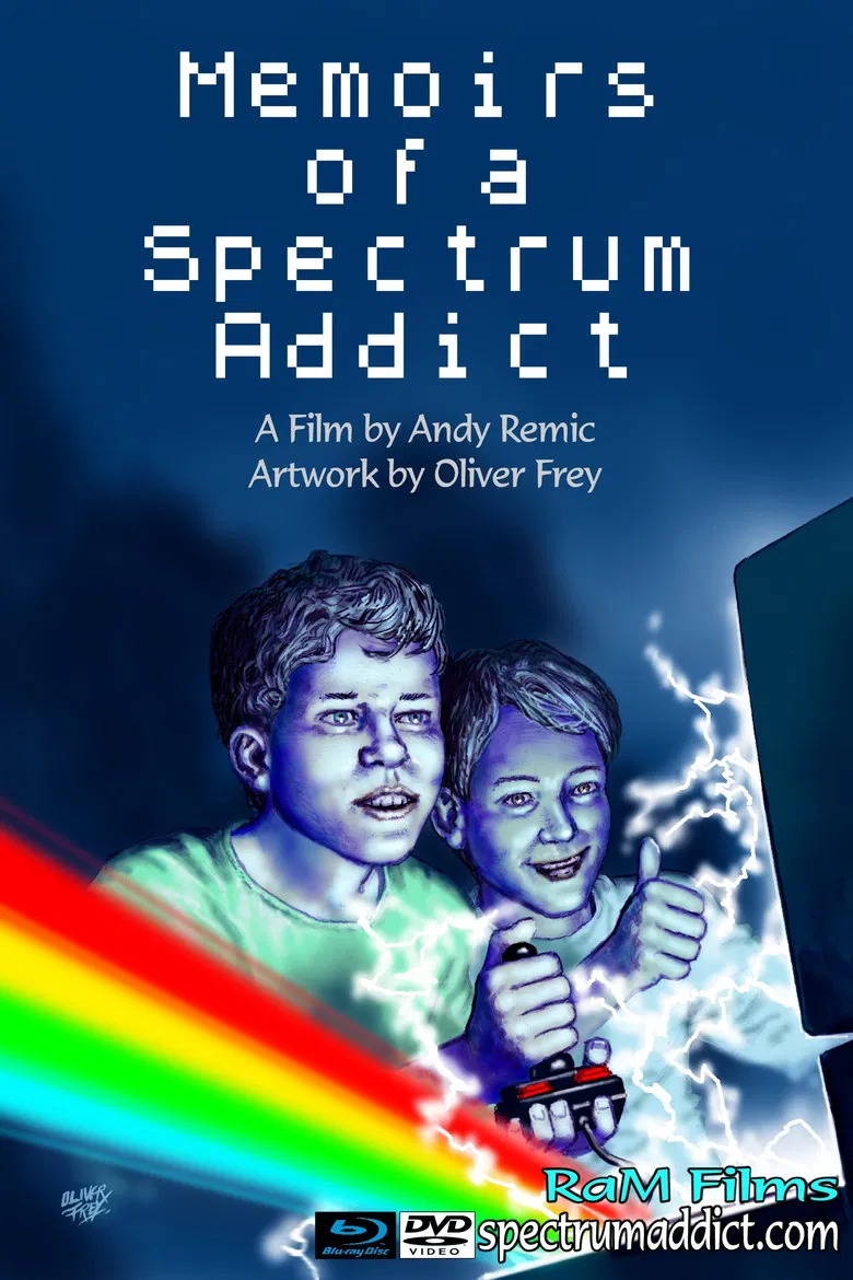 Memoirs of a Spectrum Addict poster background