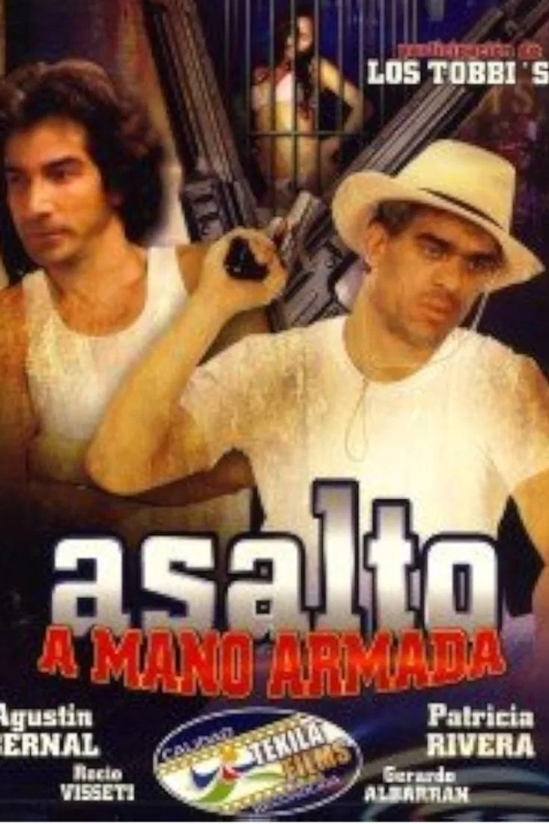 Asalto a mano armada poster background