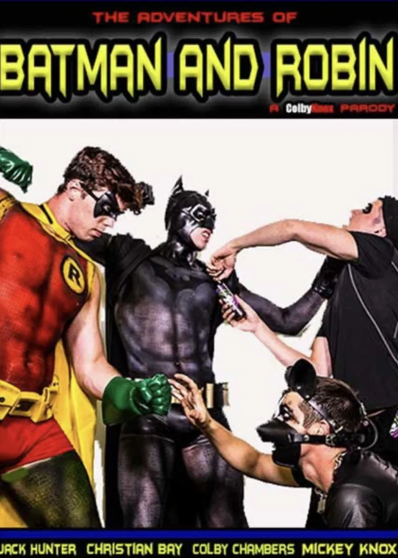The Adventures of Batman and Robin A Colby Knox Parody poster background
