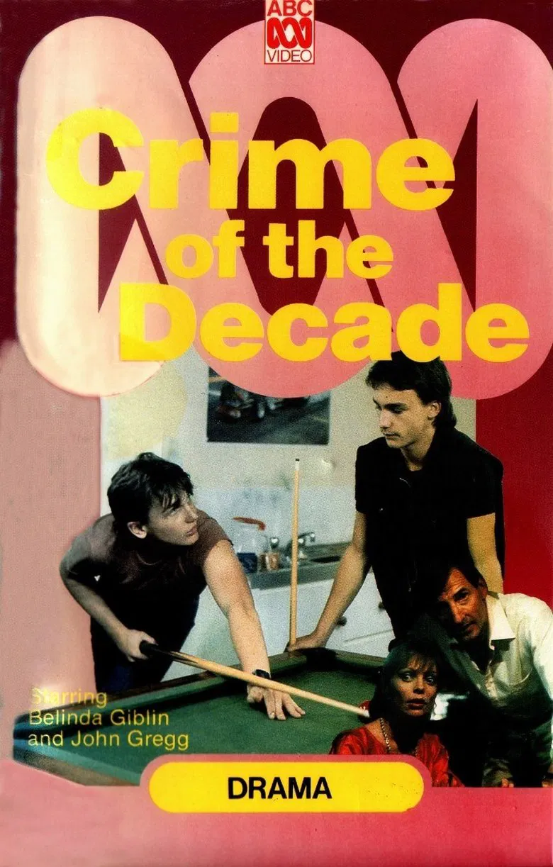 Crime of the Decade poster background