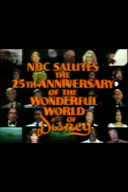 NBC Salutes the 25th Anniversary of the Wonderful World of Disney poster background