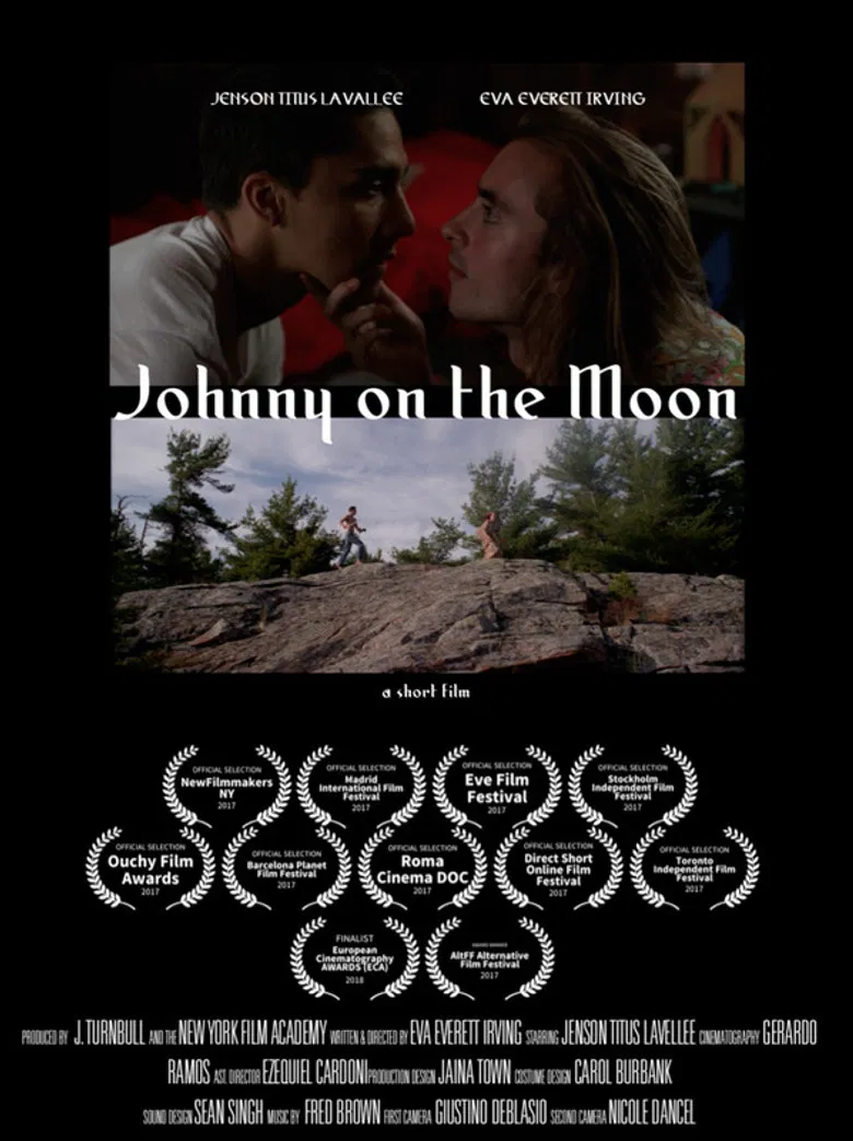 Johnny on the Moon poster background