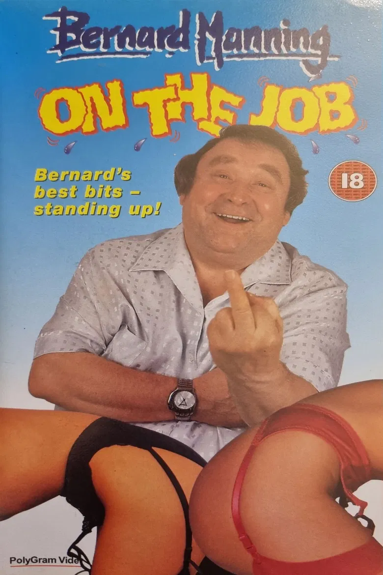 Bernard Manning: On The Job poster background
