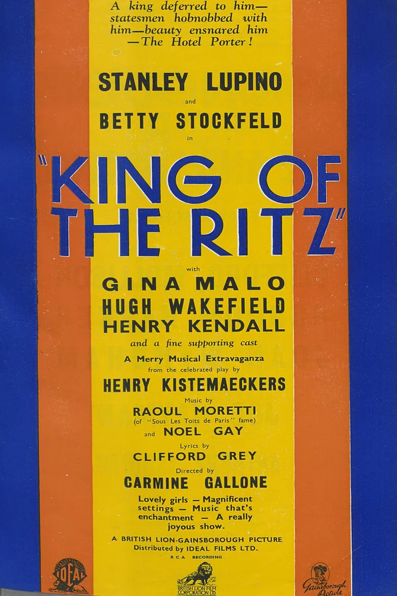 King of the Ritz poster background