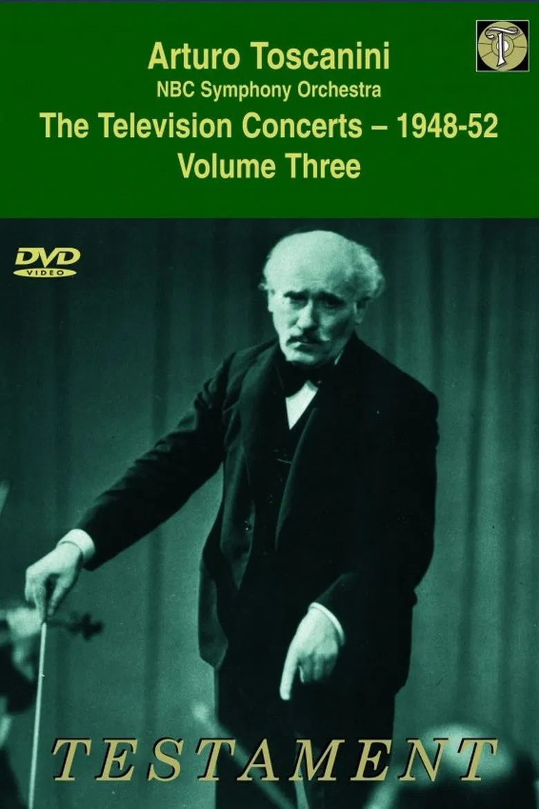 Toscanini Volume Three The Television Concerts (1948-52) poster background