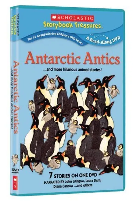 Antarctic Antics poster background
