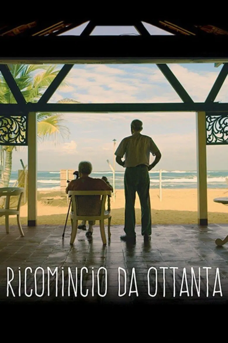 Ricomincio da ottanta poster background