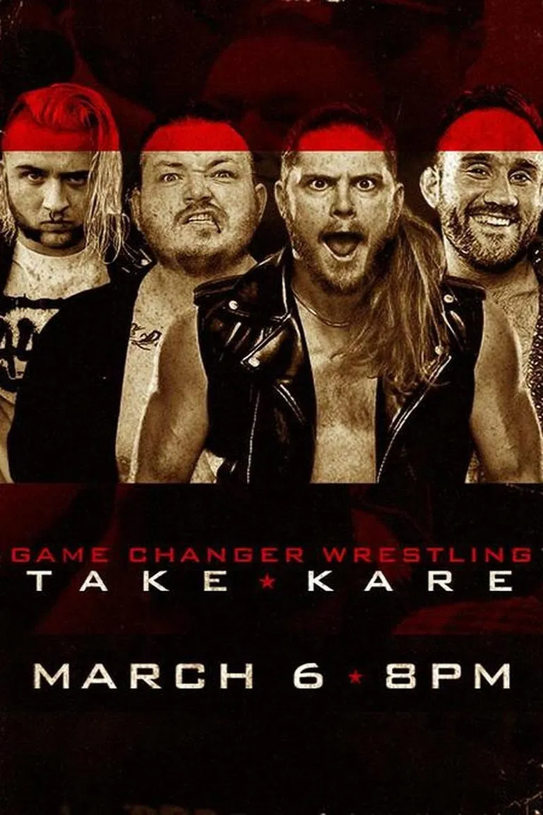 GCW Take Kare poster background