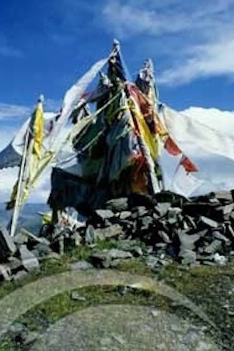 The Sacred Site for Asceticism poster background