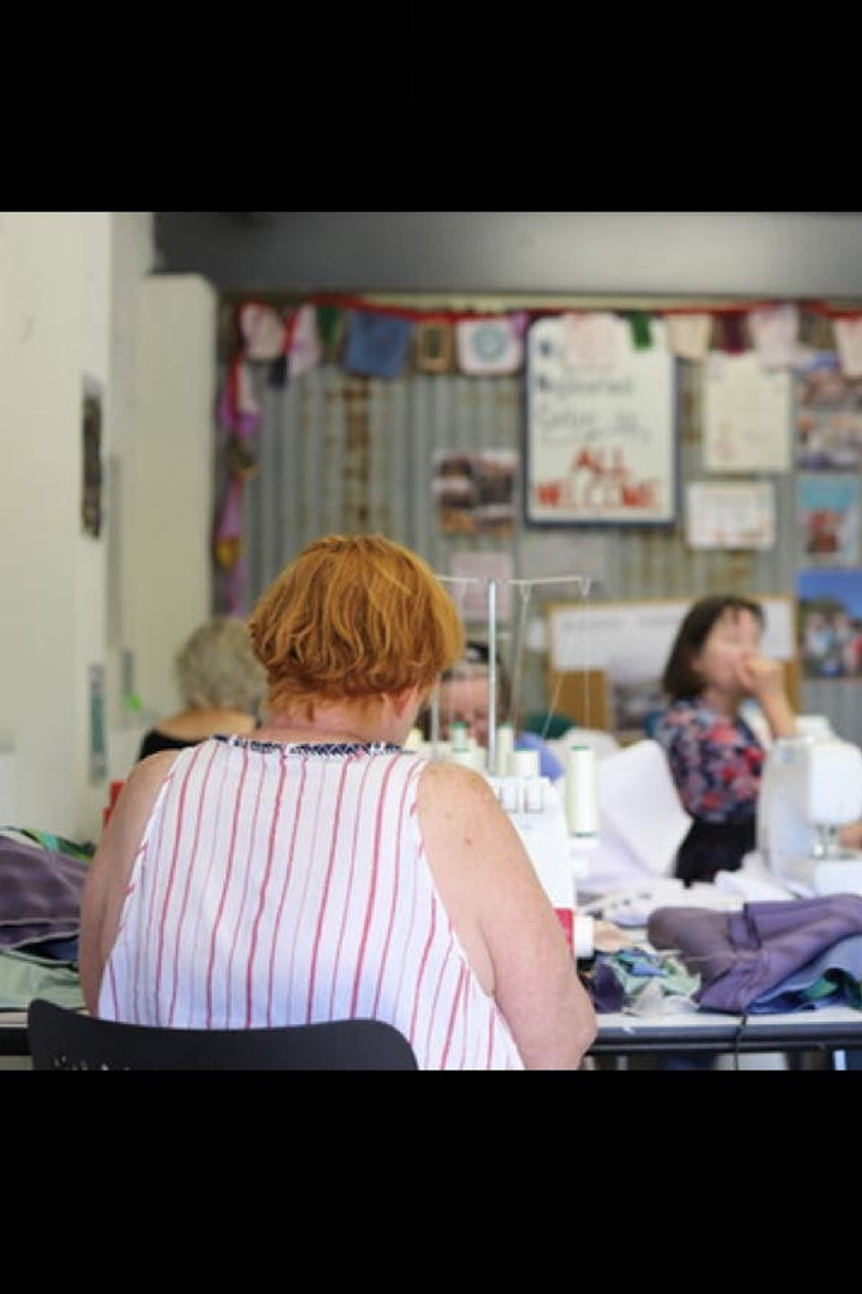 Stitched Together poster background