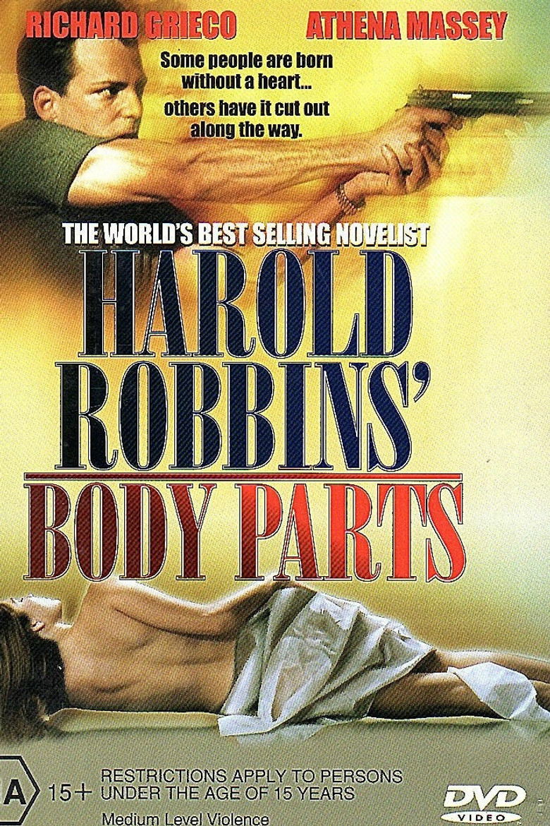 Harold Robbins' Body Parts poster background