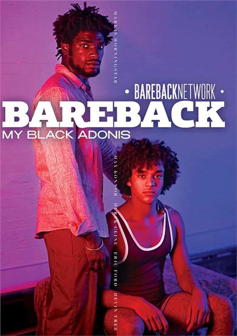Bareback My Black Adonis poster background