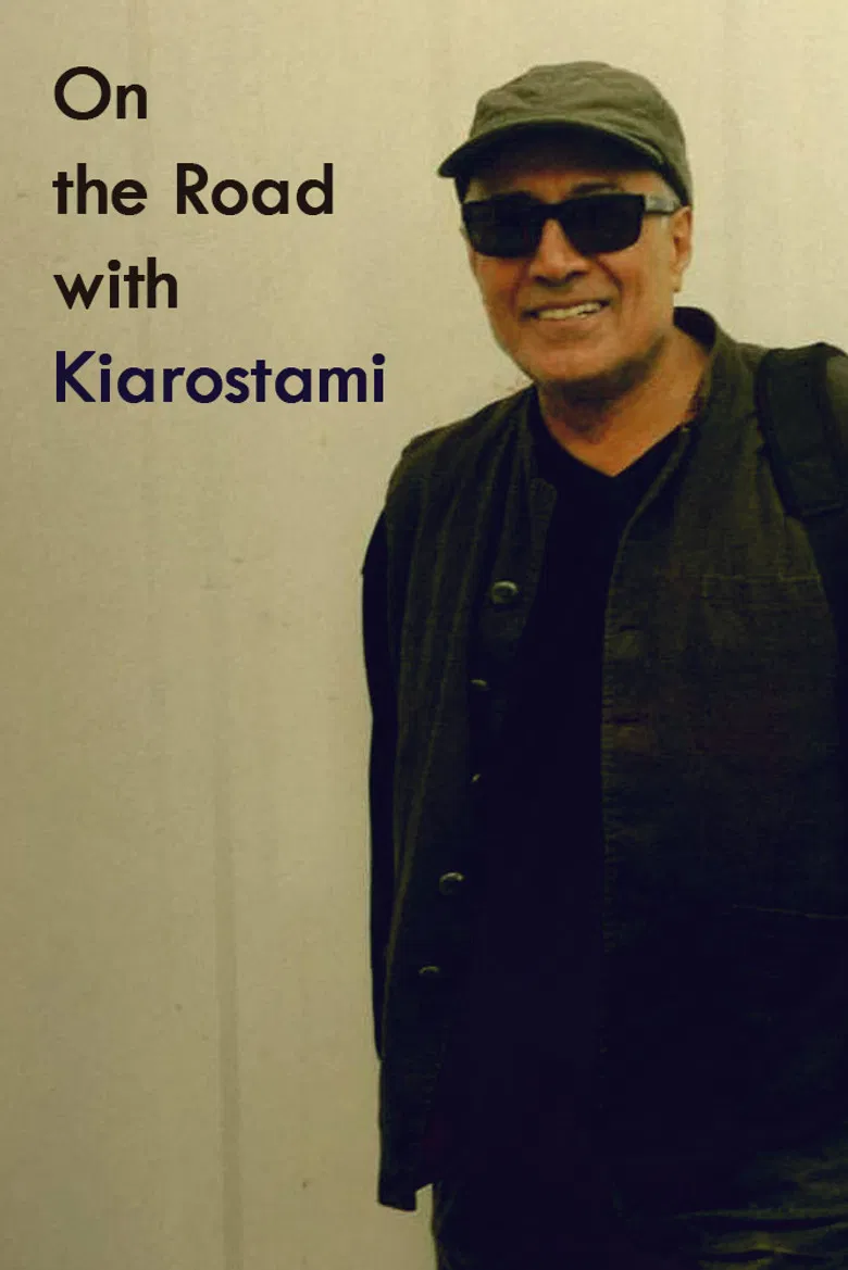 On the Road with Kiarostami poster background