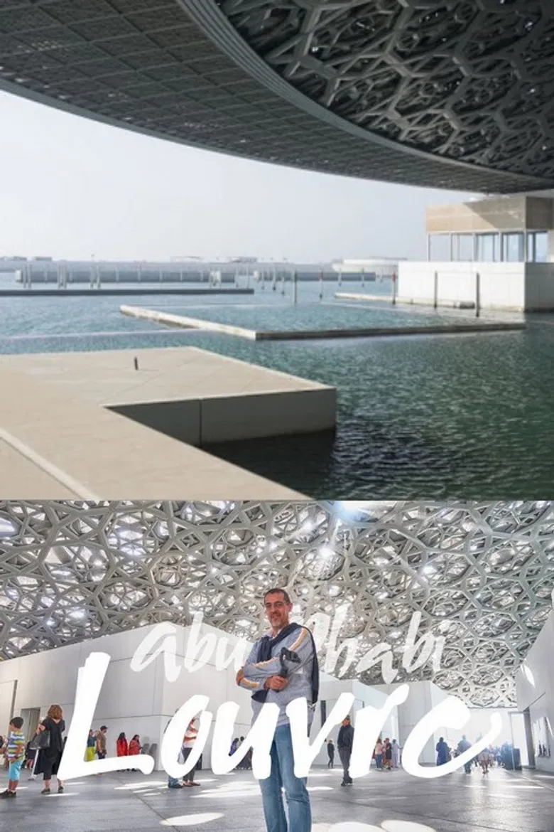 Abou Dhabi, le Louvre des sables poster background