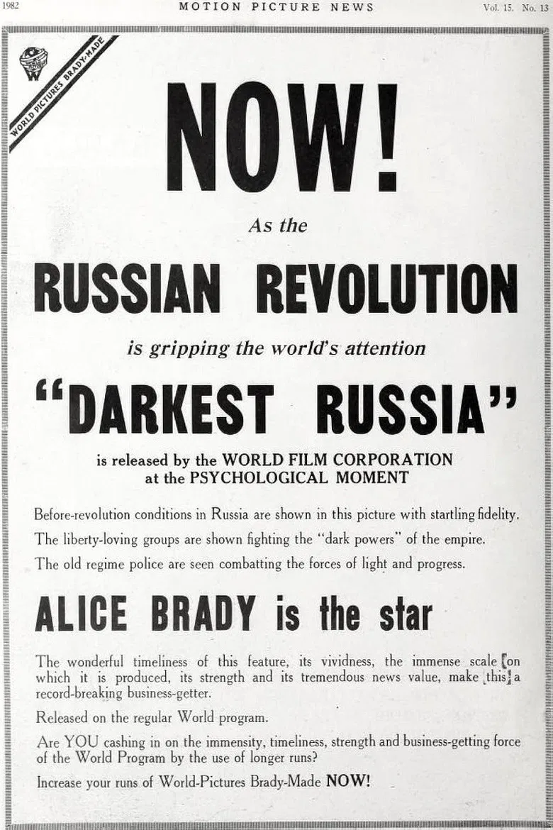 Darkest Russia poster background