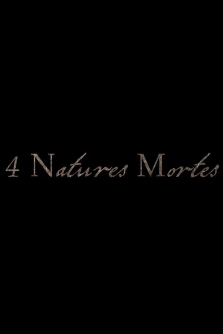 4 Natures Mortes poster background