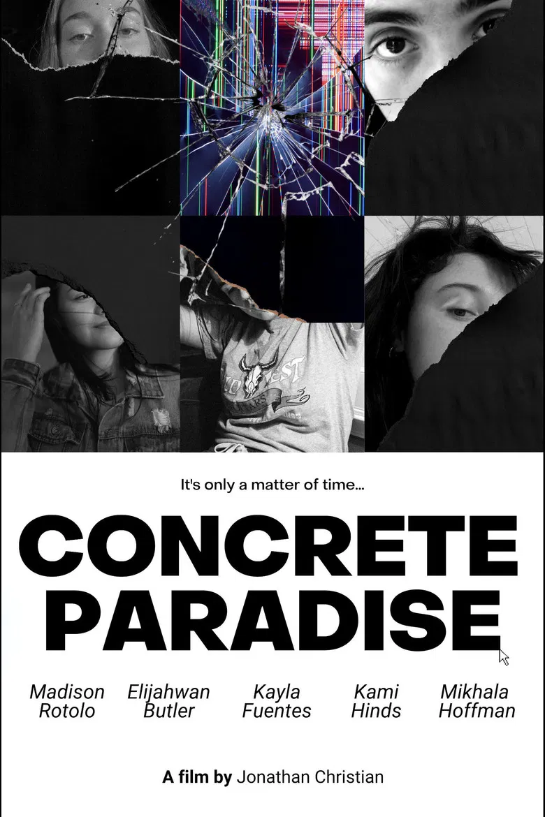 Concrete Paradise poster background