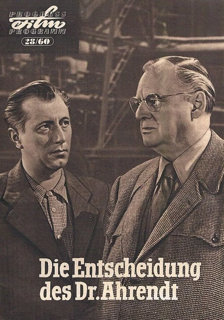 Die Entscheidung des Dr. Ahrendt poster background