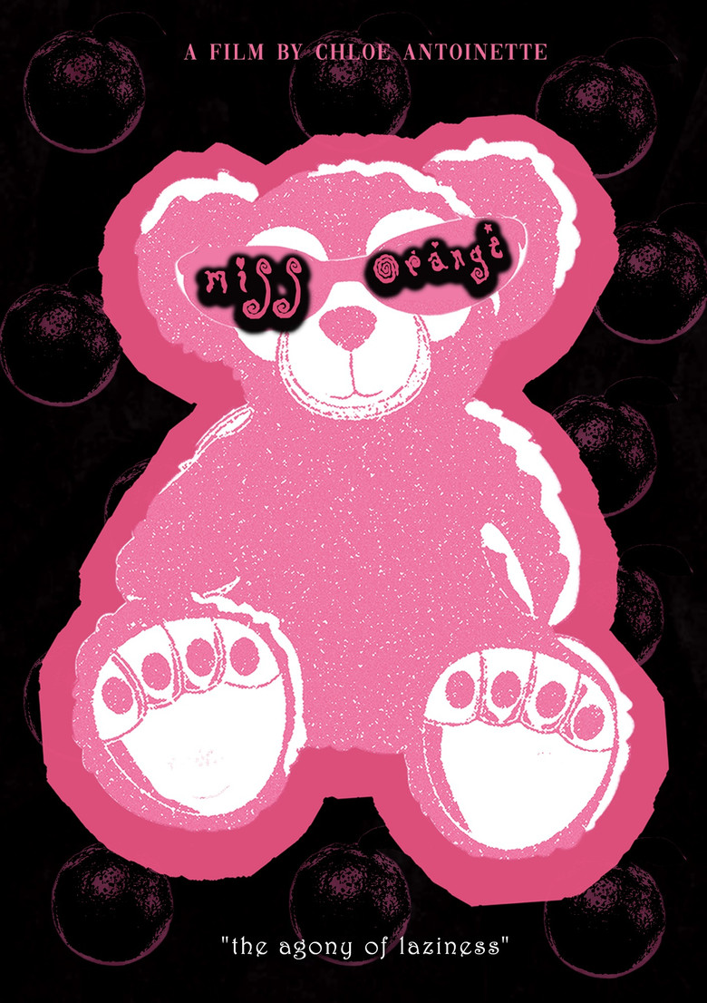 Miss Orange poster background