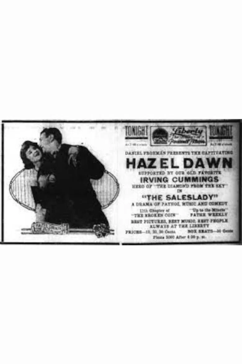 The Saleslady poster background