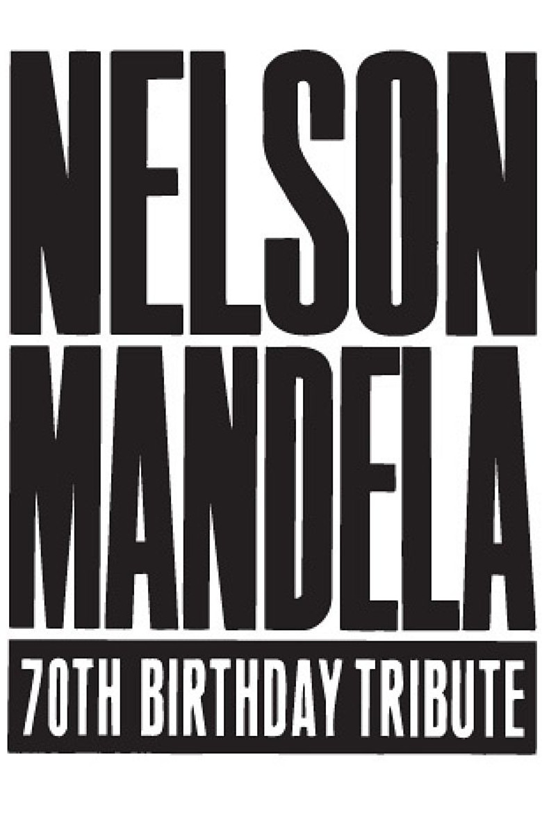 Nelson Mandela 70th Birthday Tribute poster background