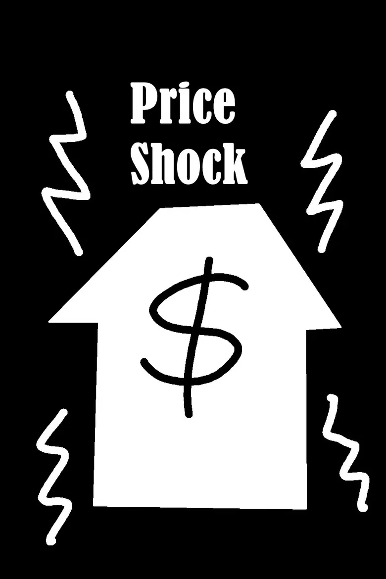 Price Shock poster background