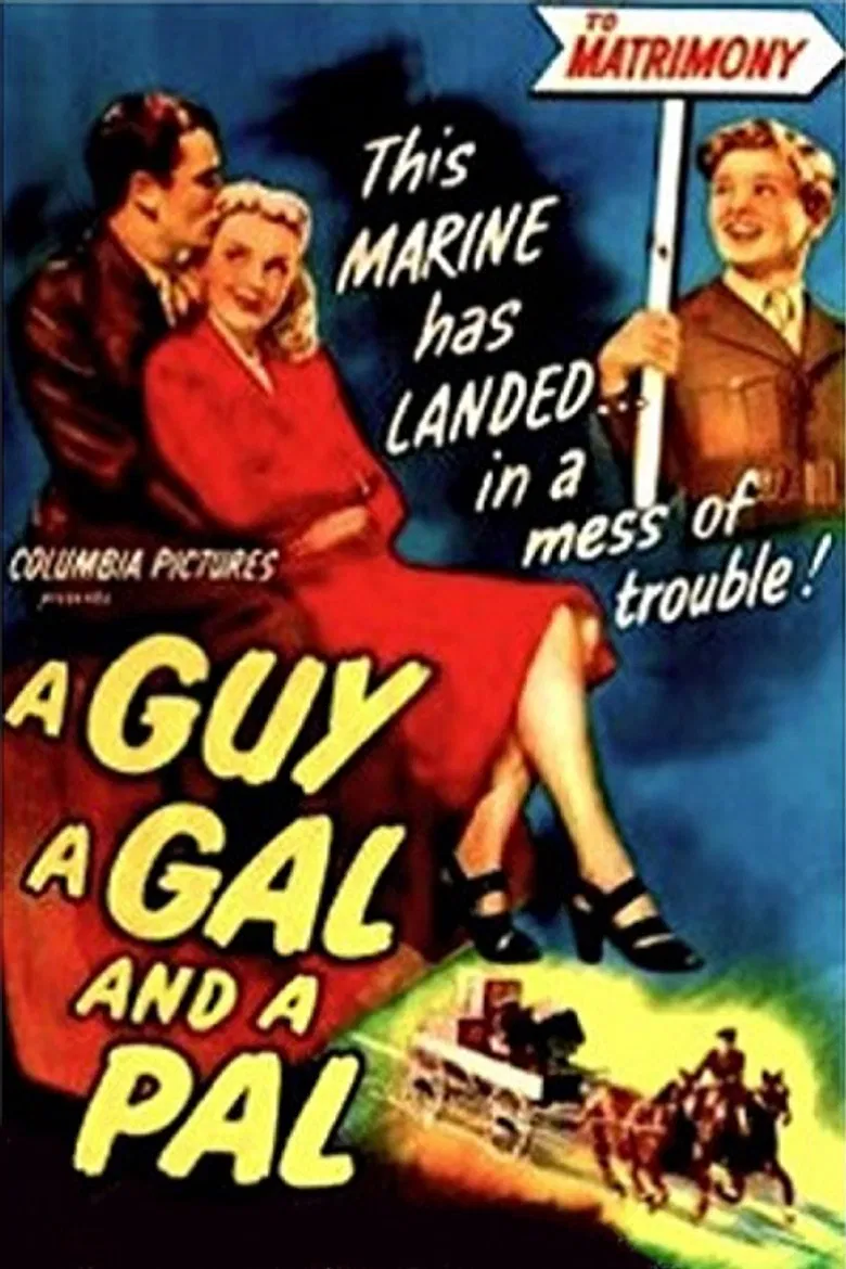 A Guy, a Gal and a Pal poster background