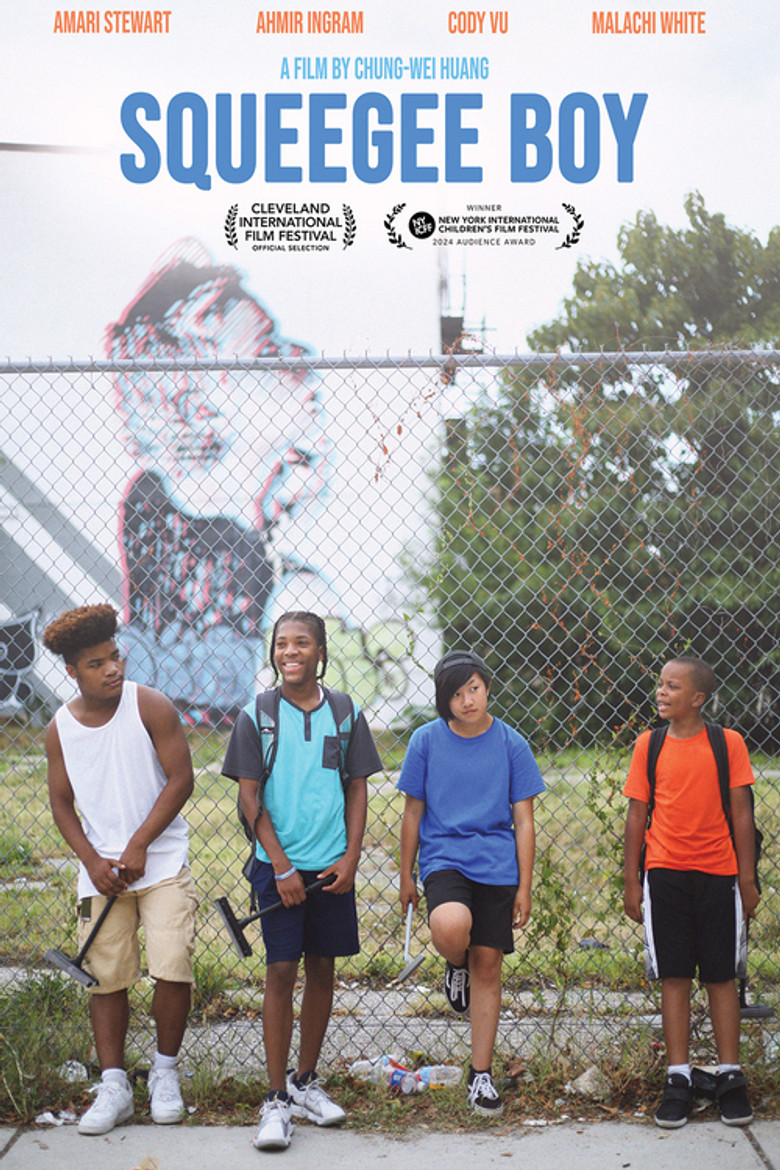 Squeegee Boy poster background